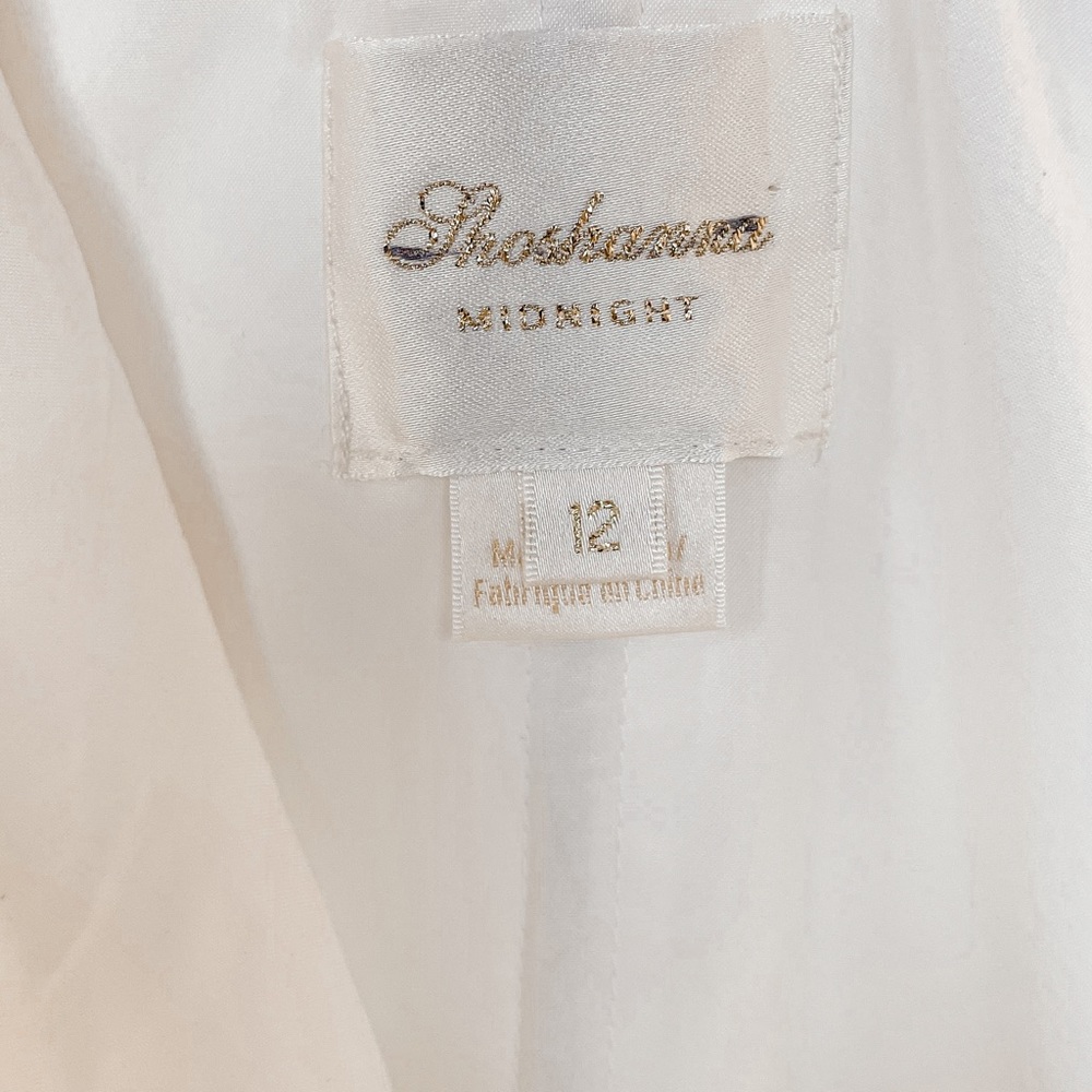 Shoshanna Midnight Paionia One Shoulder White Dress 00/045 - Picture 6 of 14